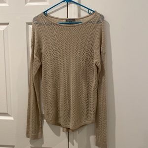 Lightweight tunic style sweater. Perfect for summer nights.